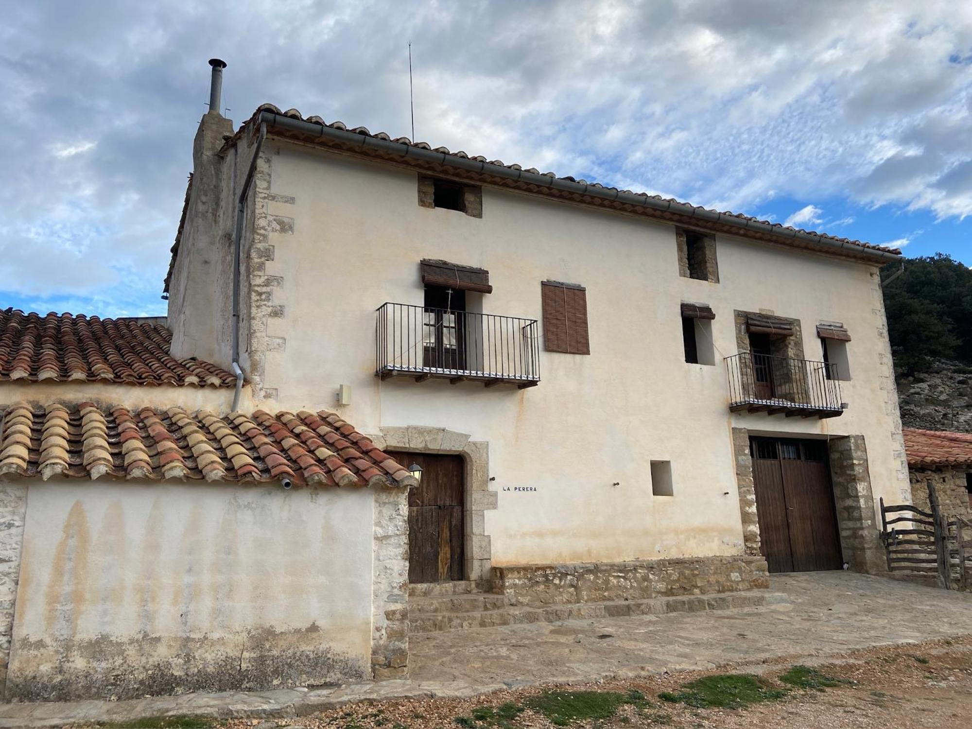 Masia La Perera Morella Exterior foto